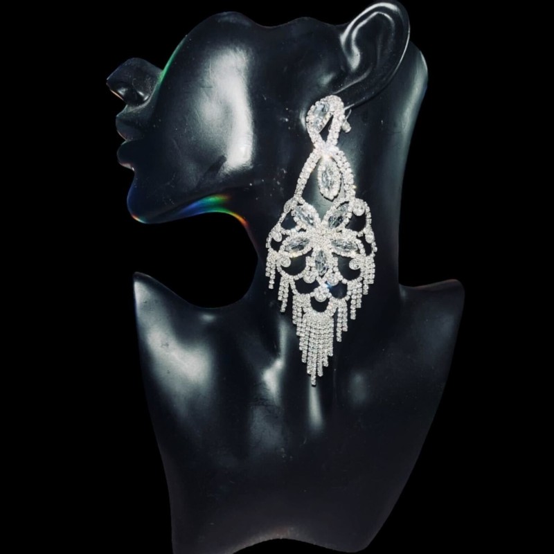 Boucles d'oreilles Alaya Strass | Vicorne Competitor