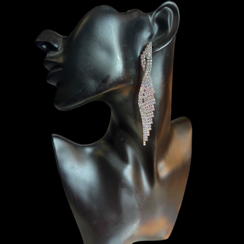 Boucles d'oreilles Angelina Strass | Vicorne Competitor