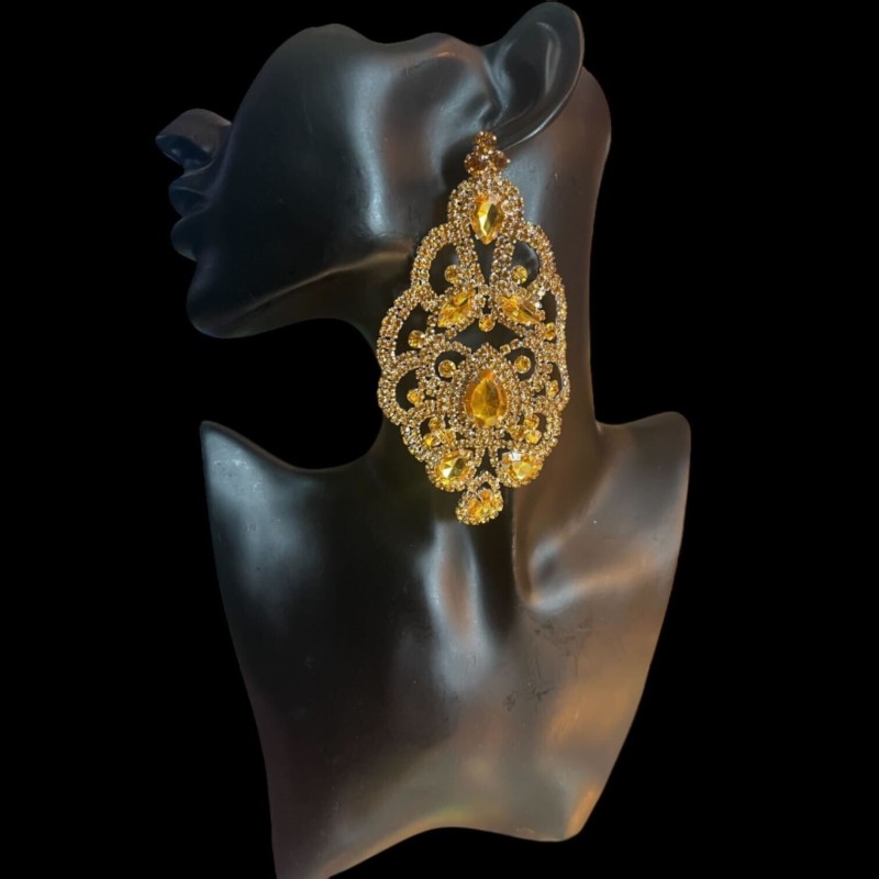 Boucles d'oreilles Maina Strass | Vicorne Competitor