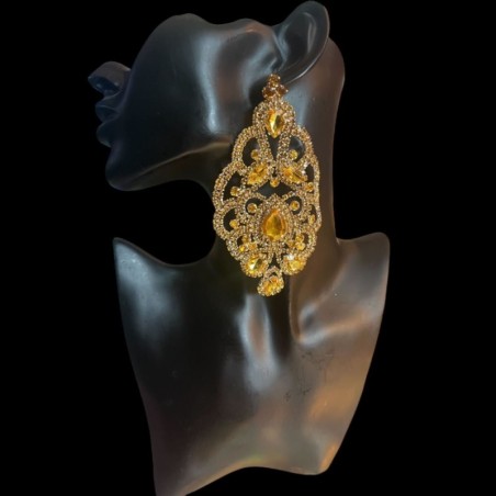 Boucles d'oreilles Maina Strass | Vicorne Competitor