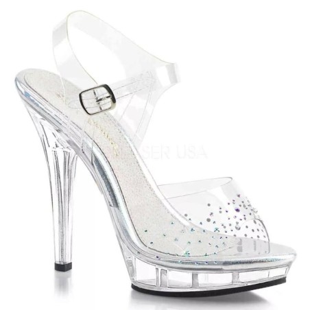 Posando Sandalias Fabulicious Lip-108SD | Competidor de Vicorne