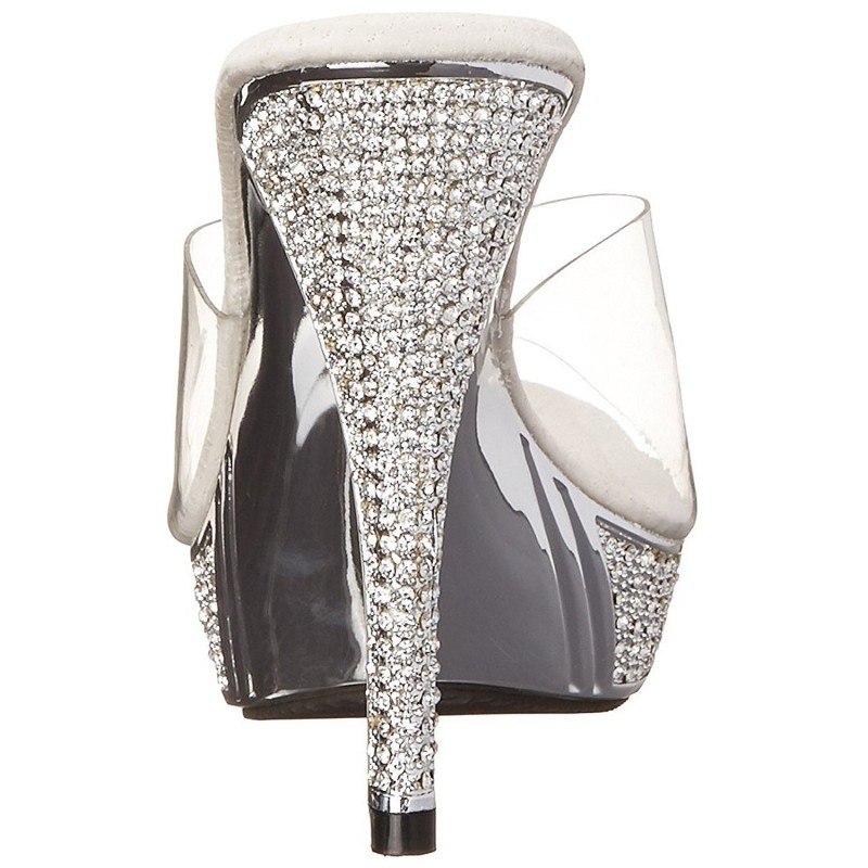 Mules de Scène Argentées Elegance401Silver | Vicorne Competitor