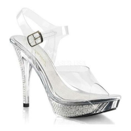 Sandalias Stage Plateadas Elegance408 | Competidor de Vicorne
