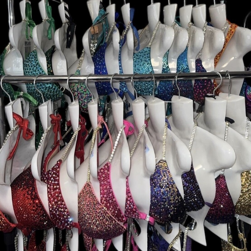 Bikini de competición usado bajo demanda | Competidor de Vicorne
