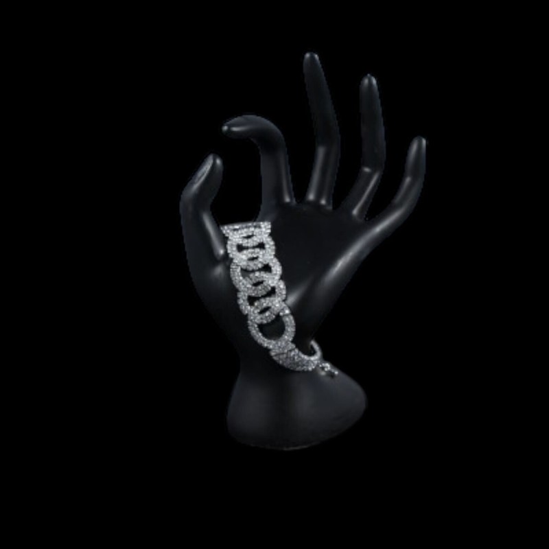Pulsera Bleuen: Resplandor y Presencia Cristalina | Competidor de Vicorne