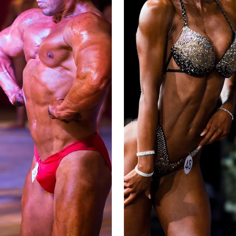compétition bodybuilder